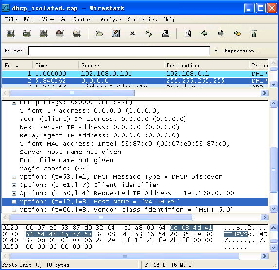 使用Wireshark分析-以太网帧与ARP协议-IP协议-ICMP-UDP协议-TCP协议-协议HTTP-DNS协议CoutCodes的博客-解释和对比各字段的值及含义