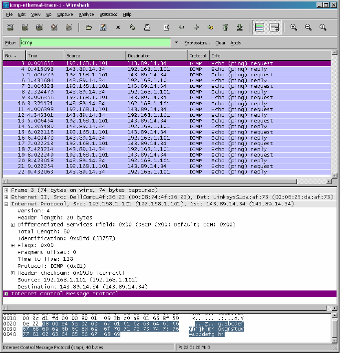 使用Wireshark分析-以太网帧与ARP协议-IP协议-ICMP-UDP协议-TCP协议-协议HTTP-DNS协议CoutCodes的博客-解释和对比各字段的值及含义