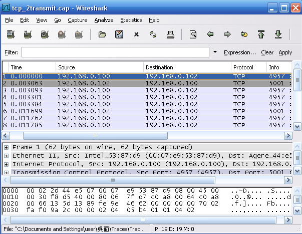 使用Wireshark分析-以太网帧与ARP协议-IP协议-ICMP-UDP协议-TCP协议-协议HTTP-DNS协议CoutCodes的博客-解释和对比各字段的值及含义