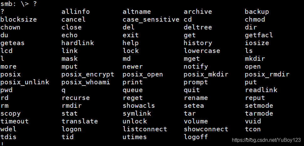 Samba文件共享服务YuBoy123的博客-