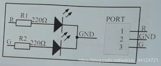 通过数字端口控制LED亮度。