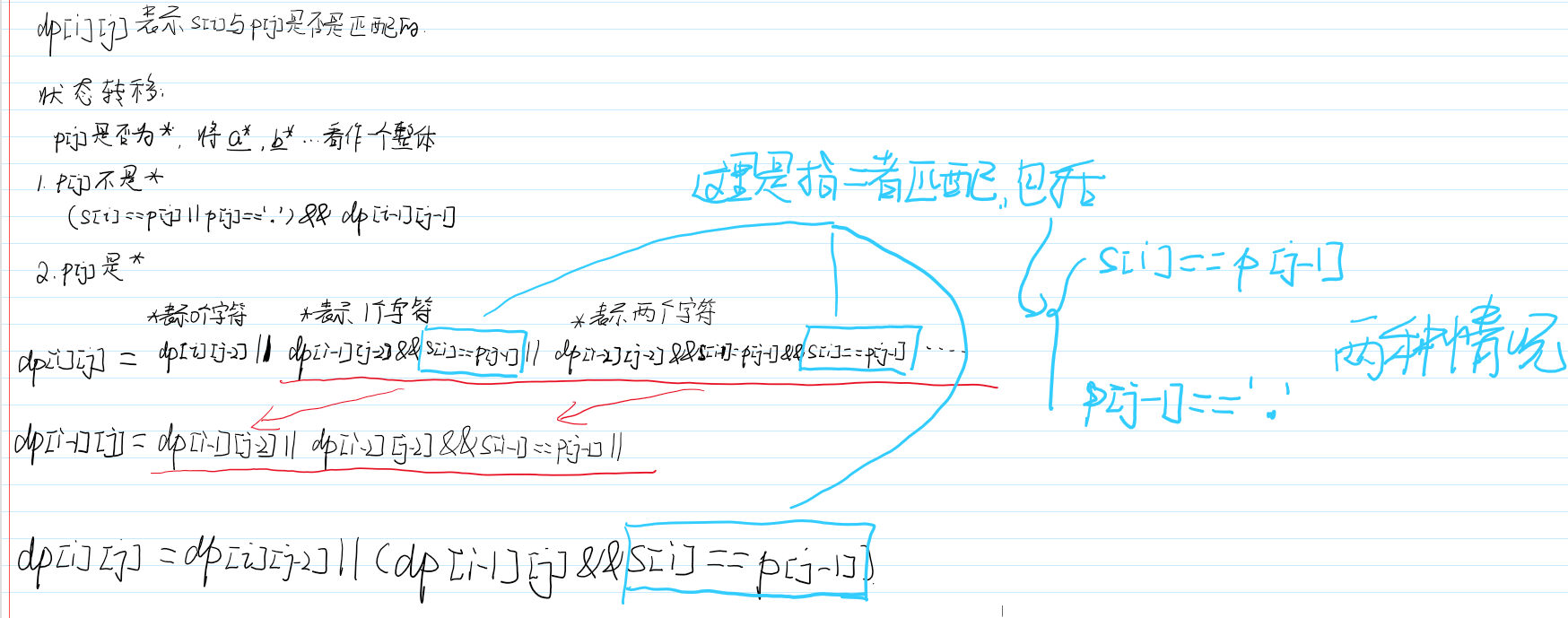 10. Regular Expression Matching(Leetcode每日一题-2020.06.20)