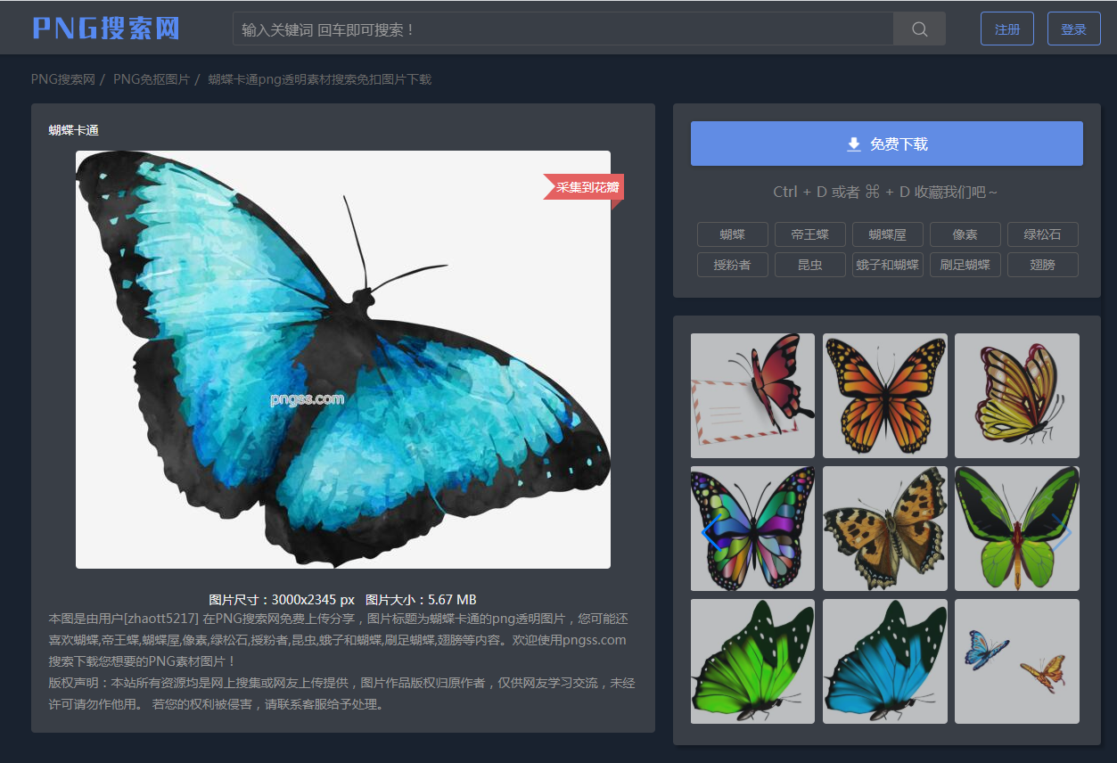 PNG免扣透明素材，一个网站告别抠图了。_素材网免费素材图库-CSDN博客