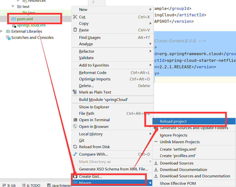 Could not find artifact org.springframework.cloudspringcloudstarter