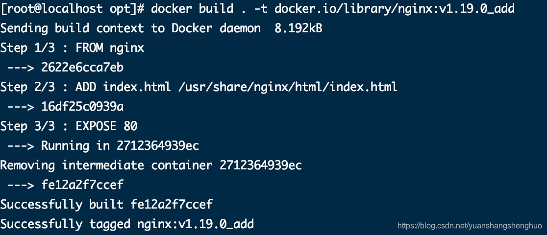 Dockerfile入门教程猿上生活-