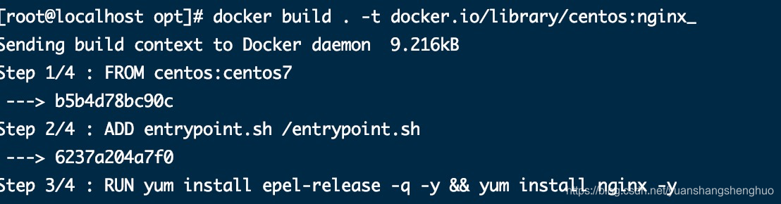 Dockerfile入门教程猿上生活-