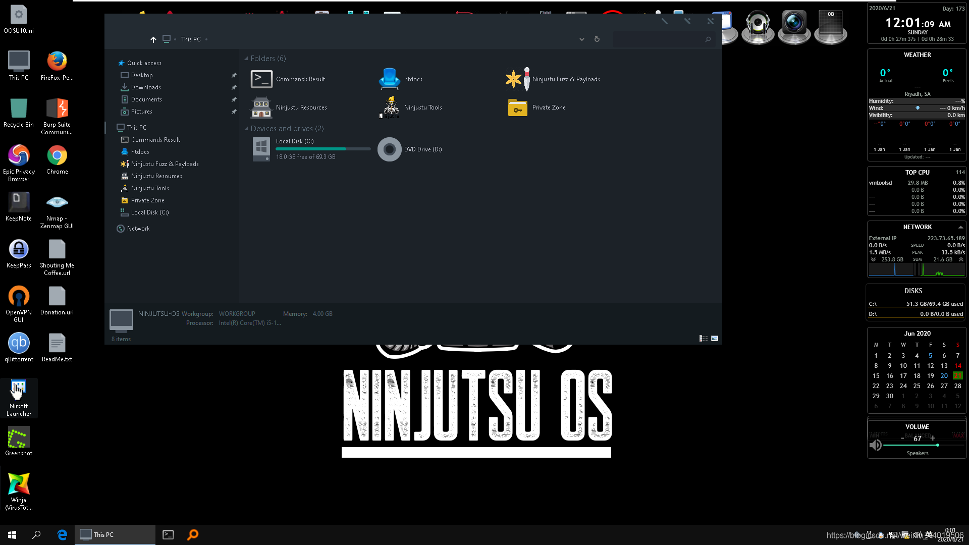 NINJUTSU OS安装李先生在闯荡江湖-ninjutsu os