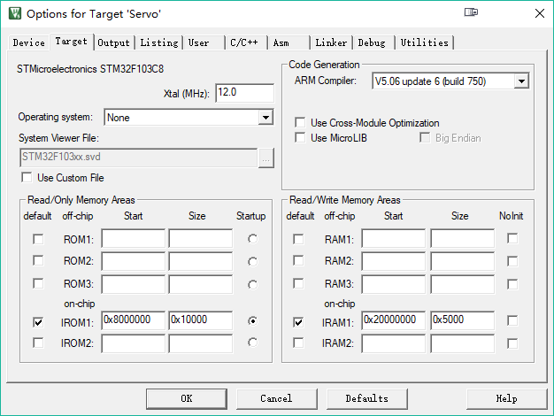 STM32F103C8T6制作舵机测试仪详细图文教程 | 定时器触发ADC | DMA传输 | PWM输出 | RTC实时时钟 | USART串口输出 | OLED IIC显示weixin42268054的博客-