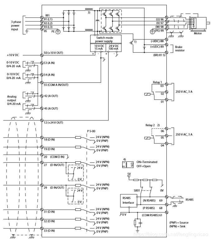 FC360 manual terminal wiring diagram