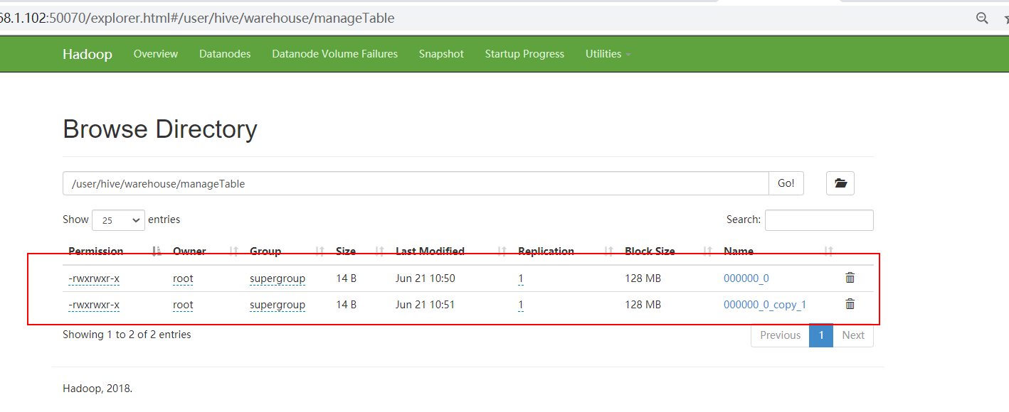 Hive：Managed Tables和External Tables的测试_create managed tableCSDN博客