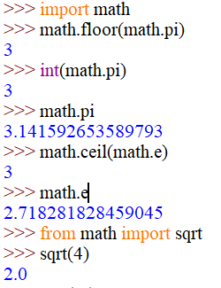 Beginning Python： chapter 1 Instant Hacking The Basics: Modules, cmath ...