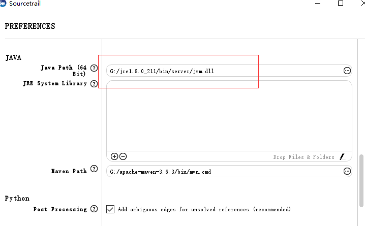 源码阅读辅助工具Sourcetrail如何正确导入源码_sourcetail no java path-CSDN博客