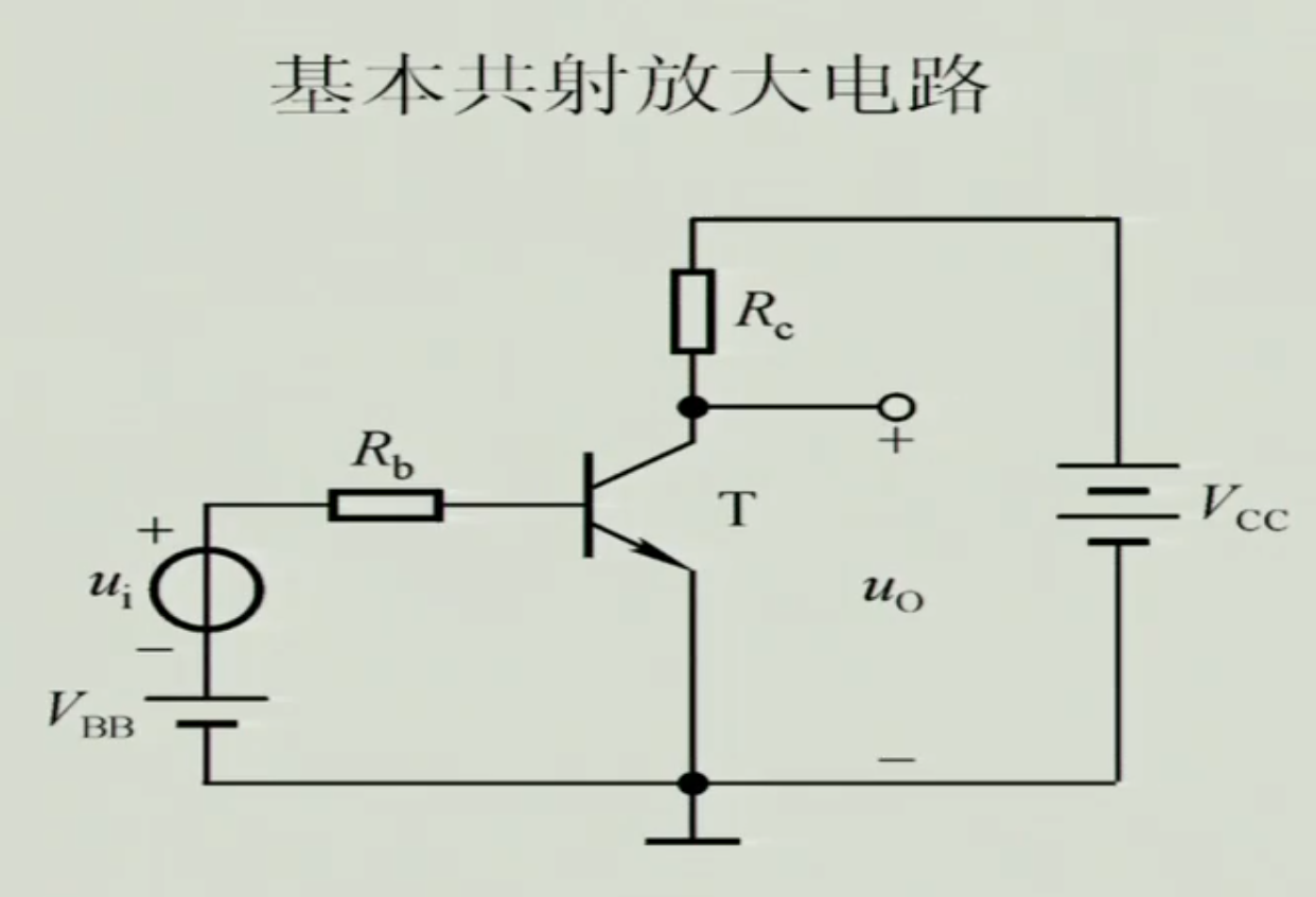 共射放大器电路图图片