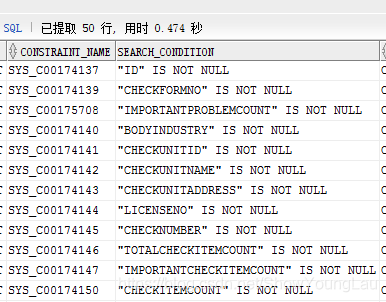 ORACLE之莫名---ORA-02290: 违反检查约束条件-CSDN博客