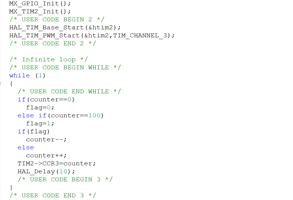 【STM32】CubeMX+HAL 输出PWMAXYZdong的博客-sconfigoc.ocmode = timocmodepwm1; sconfigoc.puls