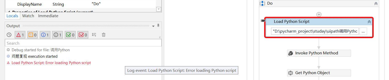 uipath-python-error-loading-python-script-python