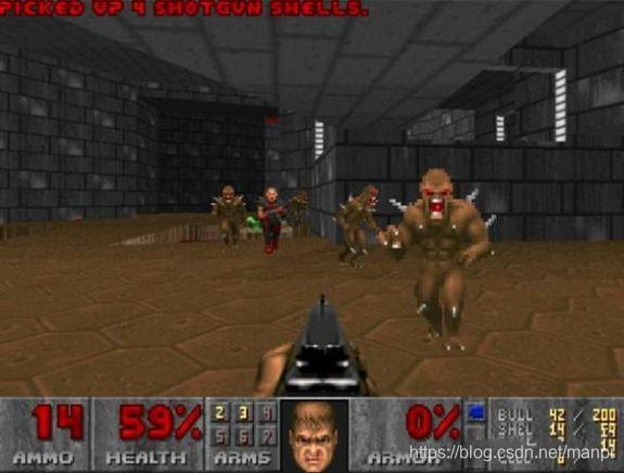 初代《Doom》的画面