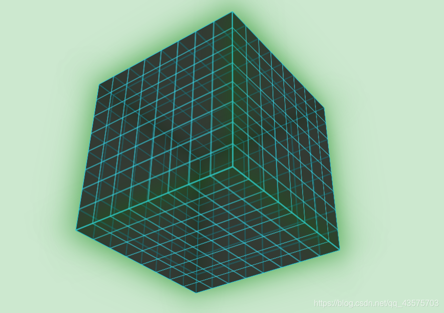 3D立方体旋转