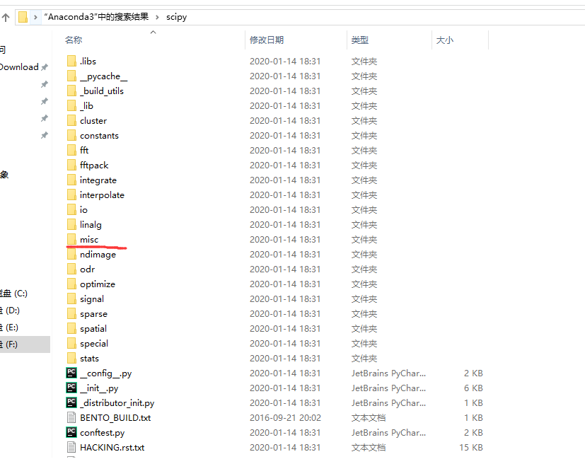from scipy.misc import comb ImportError: cannot import name comb_做个好男人 ...