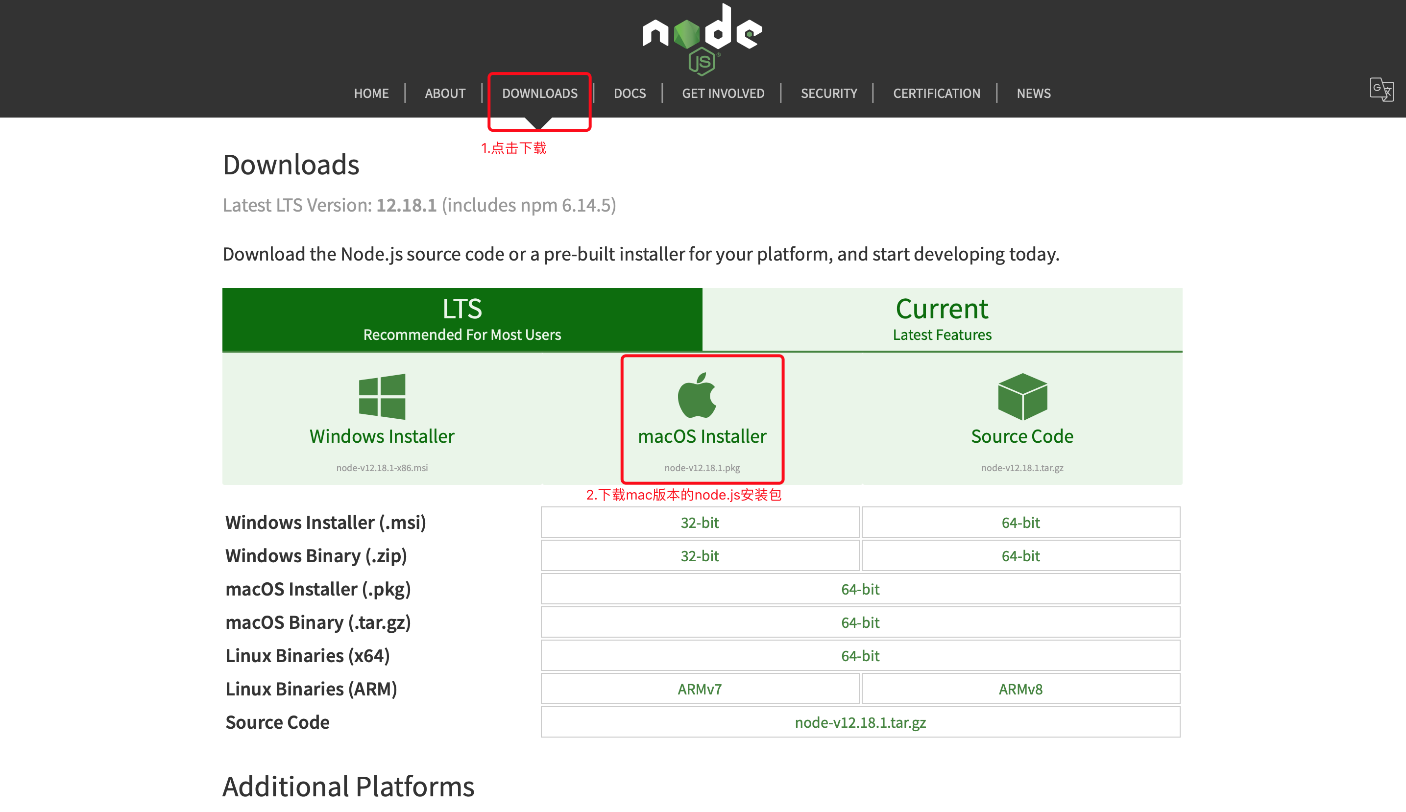 mac install node.js - Programmer Sought