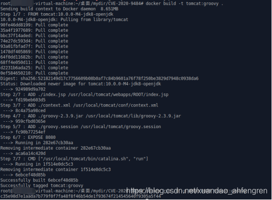 Apache Tomcat 反序列化代码执行漏洞复现(CVE-2020-9484)安徽锋刃科技的博客-apache tomcat 反序列化代码执行漏洞复现(cve-2020-9484)