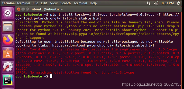 Ubuntu Pytorch ITS301 Ubuntu Pytorch