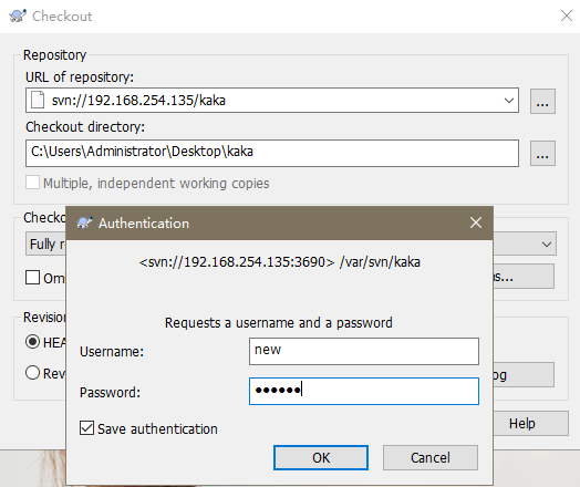 Look, SVN can be used between the virtual machine and the host machine.