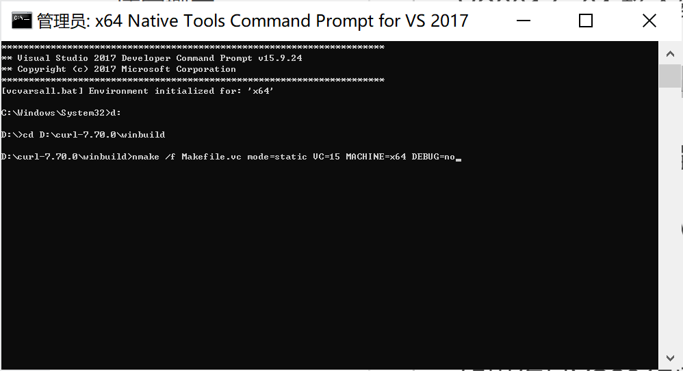 visual-studio-vs2017-curl-c-c-http-get-post-libcurl