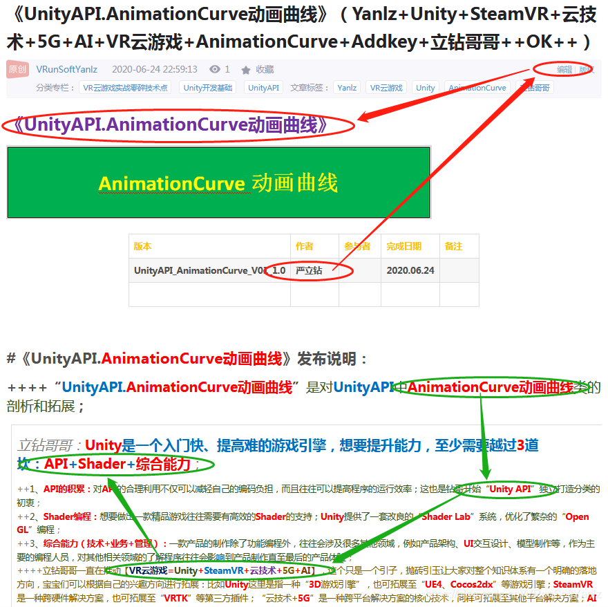 《UnityAPI.AnimationCurve动画曲线》(Yanlz+Unity+SteamVR+云技术+5G+AI+VR云游戏+AnimationCurve+Addkey+立钻哥哥++OK++)VRunSoftYanlz的博客-