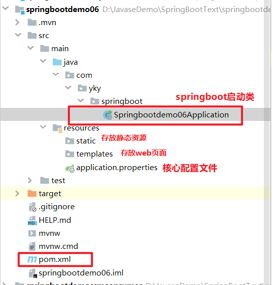 SpringBoot第一谈（第一个SpringBoot项目、核心配置文件properties（yml、yaml）、集成jsp）爱上java的小游子-