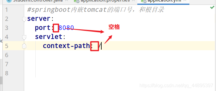SpringBoot第一谈(第一个SpringBoot项目、核心配置文件properties(yml、yaml)、集成jsp)爱上java的小游子-