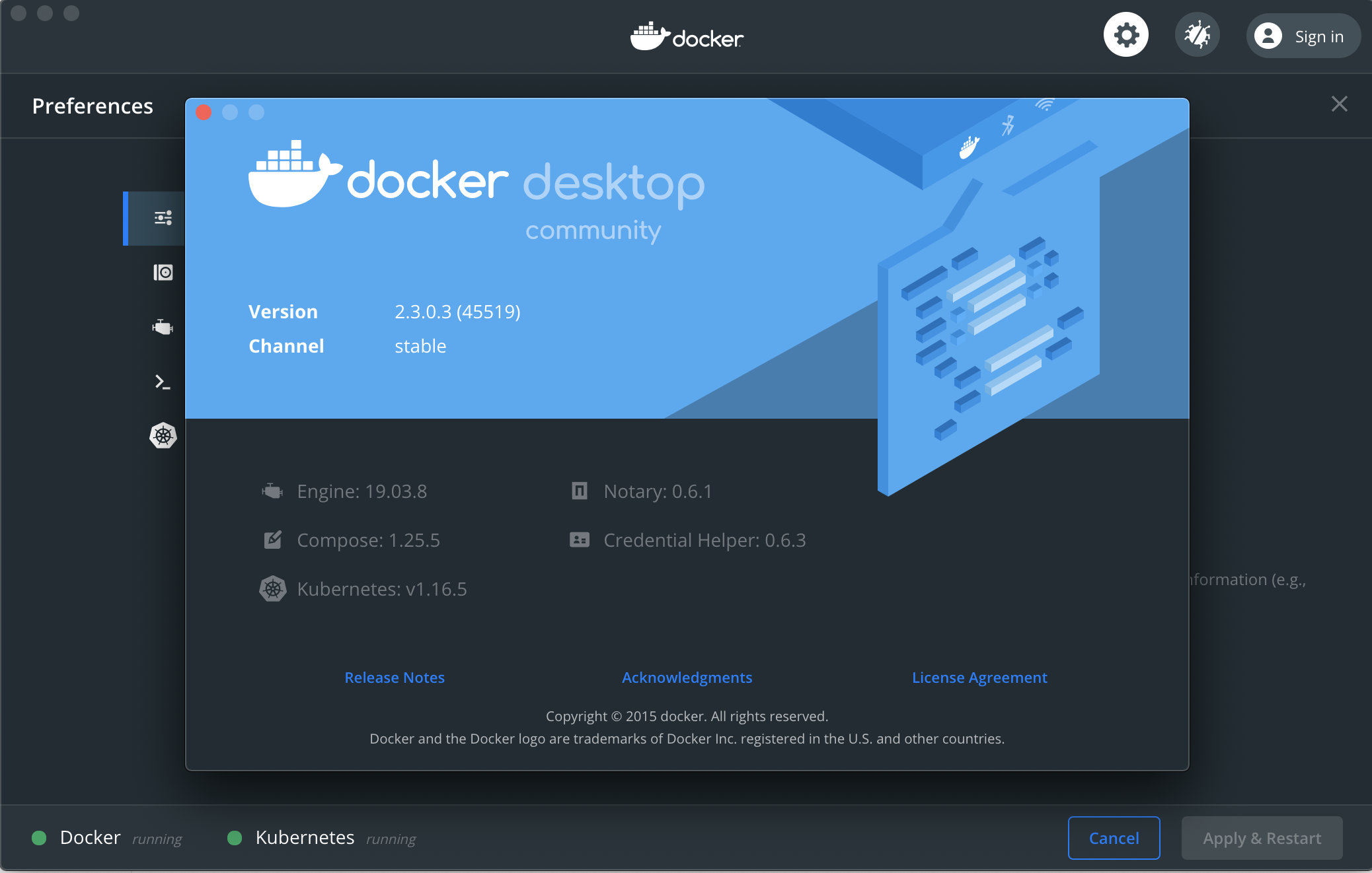 本机的docker和k8s,如果卡在k8s starting的话,请参考https://github.