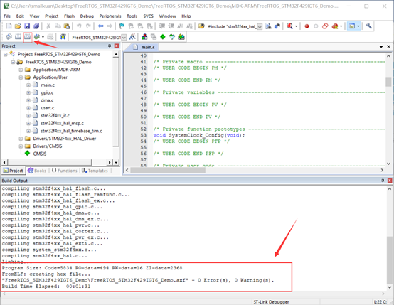 STM32F4移植FreeRTOS V10.3.1smallerxuan的博客-