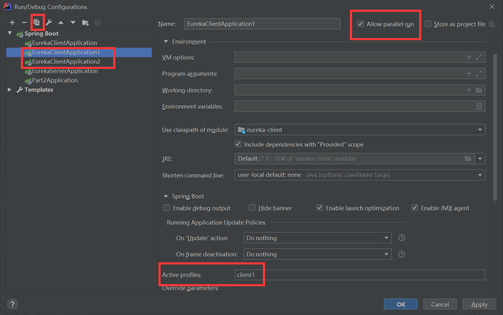 IDEA下Spring Boot运行多个实例（配置不同）_idea spring boot出现两个运行配置CSDN博客