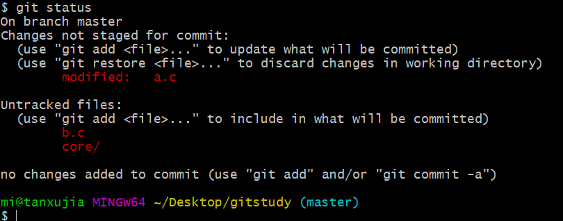 git restore