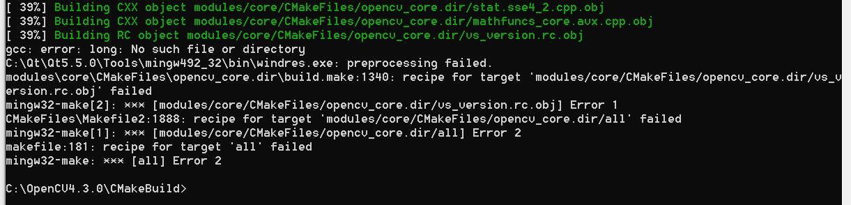 Window10  OpenCV3.4.7  CMake3.18.0  QT5.5.0 编译配置及调用cnicfhnui的博客-