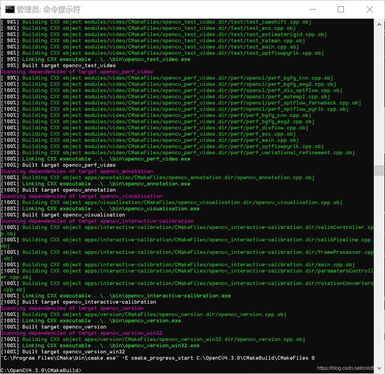 Window10  OpenCV3.4.7  CMake3.18.0  QT5.5.0 编译配置及调用cnicfhnui的博客-