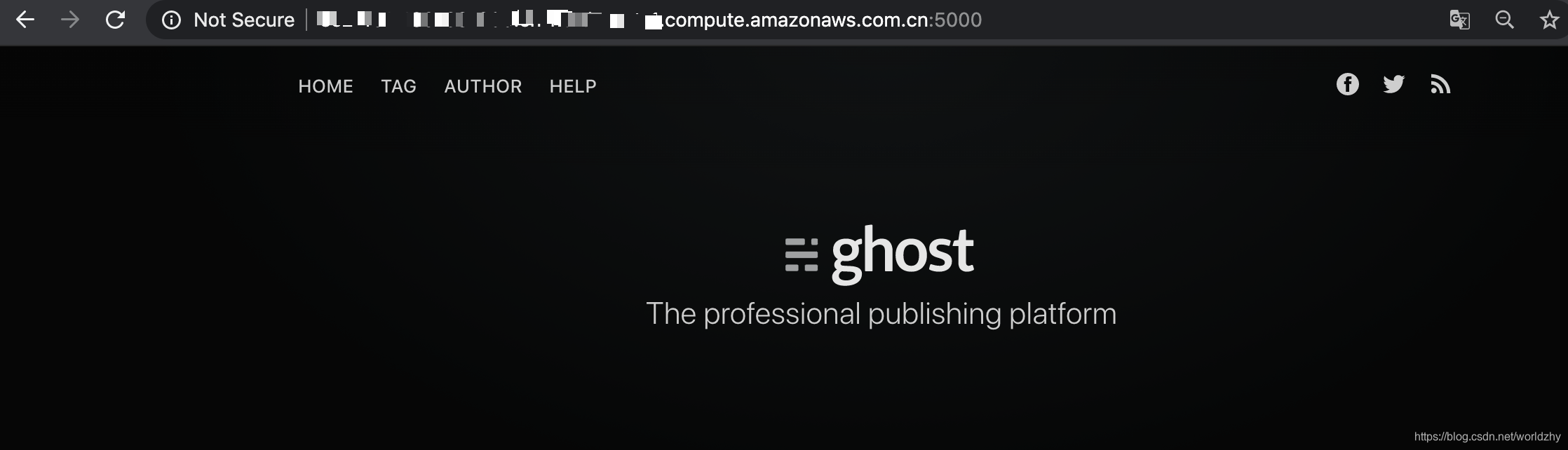 Docker Ghost ghost 通过docker安装_docker ghost_worldzhy的博客-CSDN博客