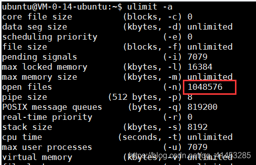 修改/etc/security/limits.conf配置文件
