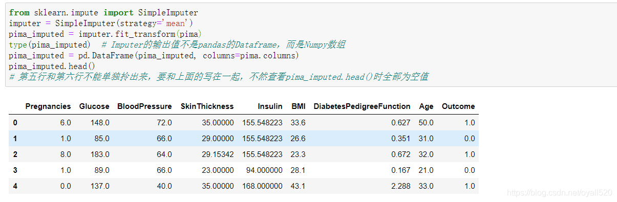 python - pyspark: cannot import name... 运行出错 ImportError:cannot import name 'Imputer' from 'sklearn ...