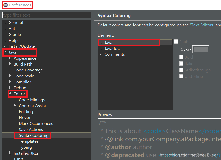 【Eclipse】编辑器颜色设置以及参考配色方案(深色主题)_eclipse editor 颜色-CSDN博客