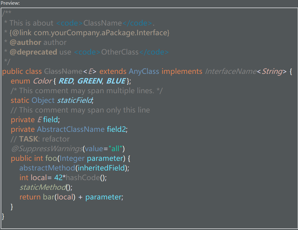 【Eclipse】编辑器颜色设置以及参考配色方案（深色主题）_eclipse editor 颜色-CSDN博客 image.