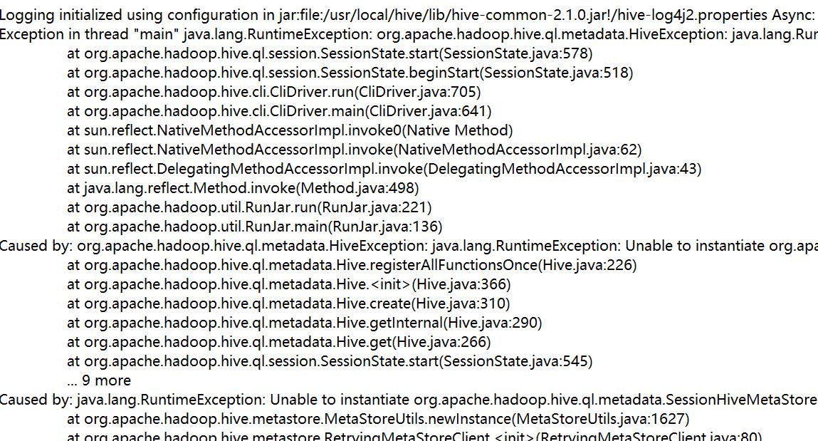 linux-hive-logging-initialized-using-configuration-in-jar-file-usr