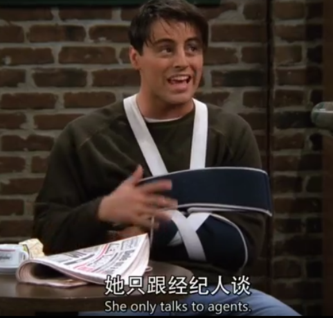Joey失去了试镜机会