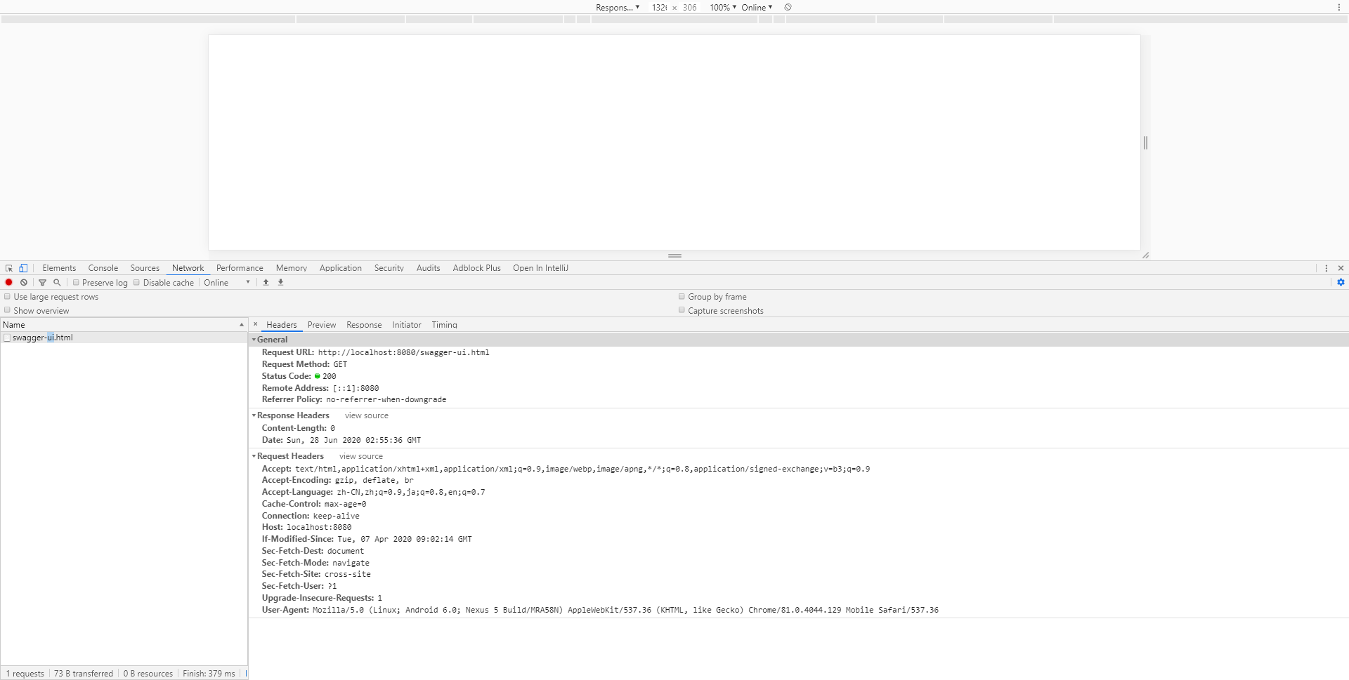swagger-ui的坑，swagger-ui.html无显示，且返回200无报错，且/v2/api-docs可以正常访问_swagger