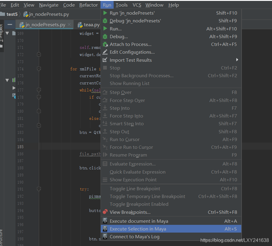 实训记录一:Maya-pycharm-pyside环境配置_LXY241638的博客-CSDN博客