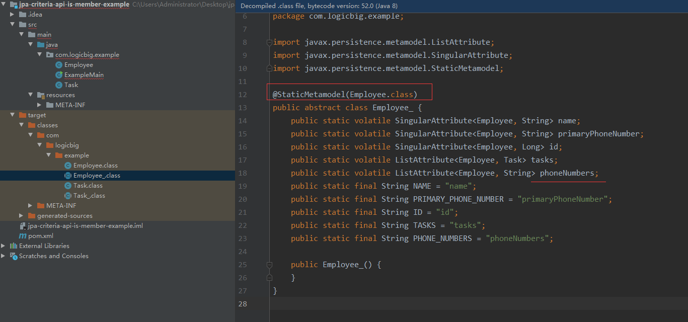 JPA Criteria API - Applying isMember() and isNotMember() Predicate用法 ...