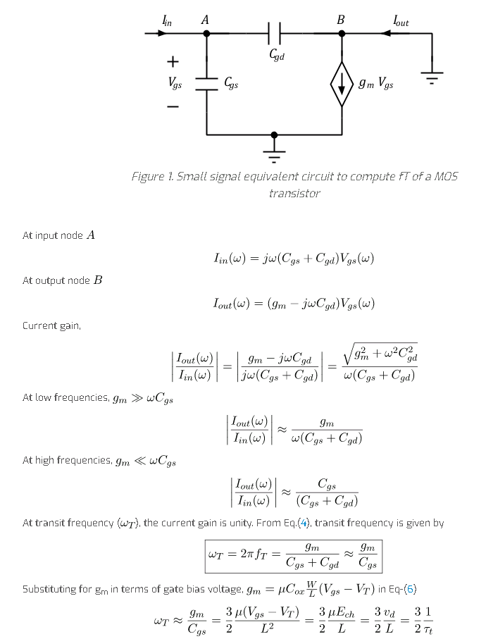 MOSFet cutoff frequency ( From google)_cutoff mosfetCSDN博客