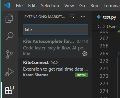 巧用kite提高代码编写速率,附多平台安装教程_kite在vscode中安装不了-CSDN博客