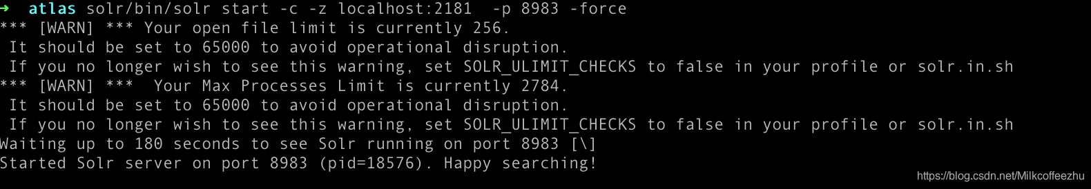 Apache Atlas源码编译以及本地调试环境搭建
